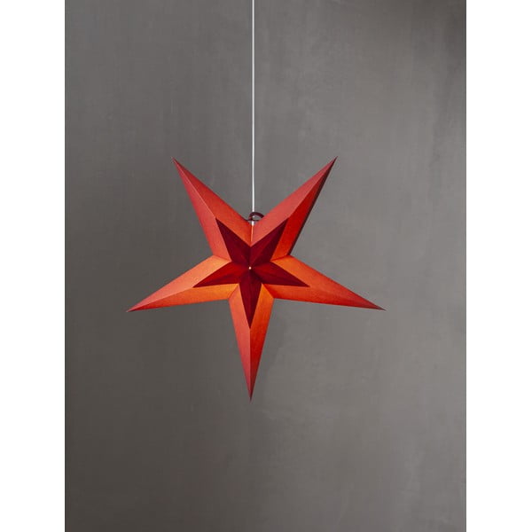 Червена коледна украса , ø 60 cm Diva - Star Trading