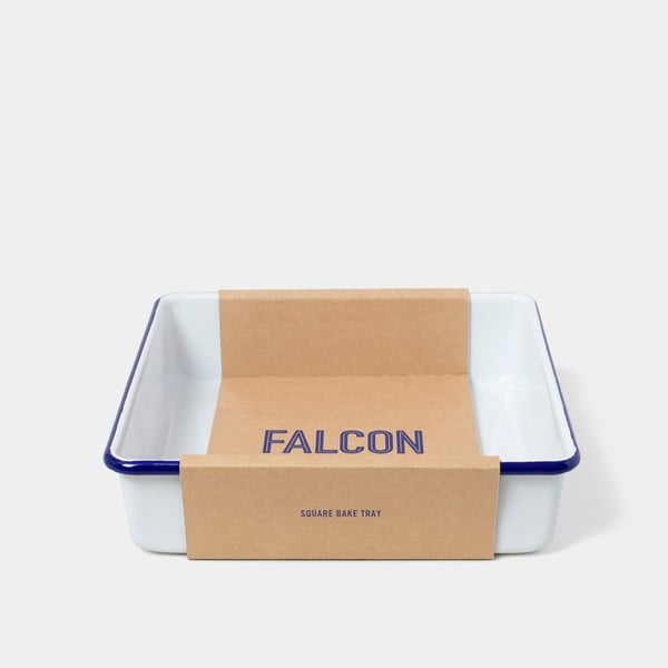 Бял емайлиран съд за печене - Falcon Enamelware