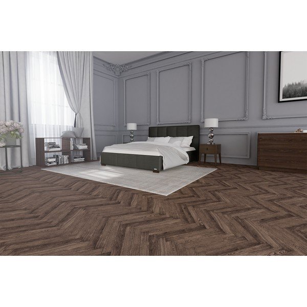 Кафяво и сиво двойно легло , 180 x 200 cm Allure - Guy Laroche Home-image-3