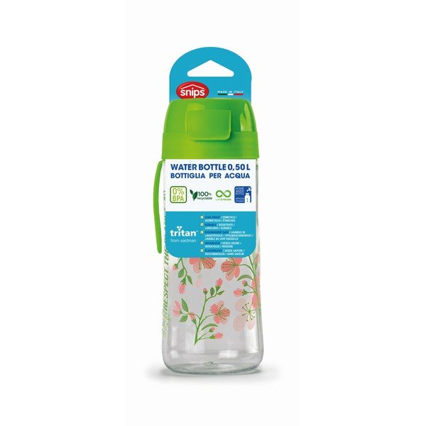 Бутилка за вода Цвете, 500 ml Respect the Planet - Snips-image-3
