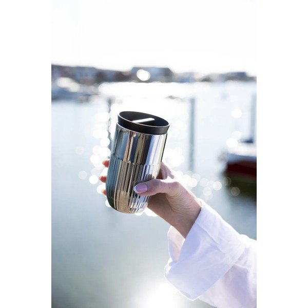 Термочаша от неръждаема стомана в сребрист цвят 320 ml Tova – Sagaform-image-1