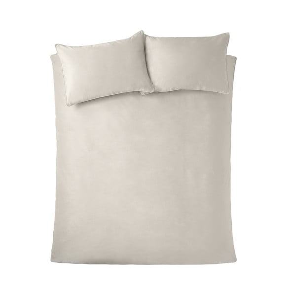 Кремаво двойно удължено спално бельо 230x220 cm Kingsley – Catherine Lansfield