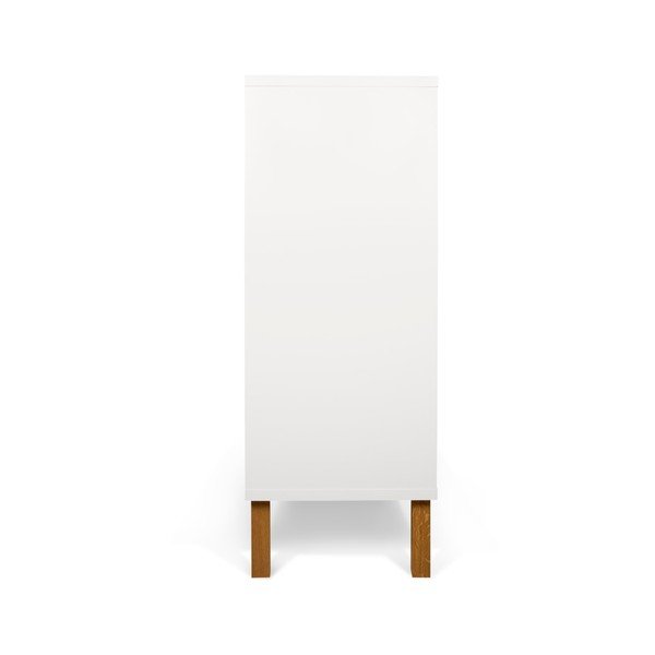 Bílá vysoká komoda TemaHome Niche Pattern-image-2