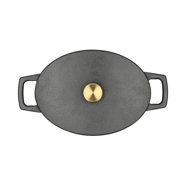 Чугунена тенджера с капак за индукция 3,8 л - Holm-image-4