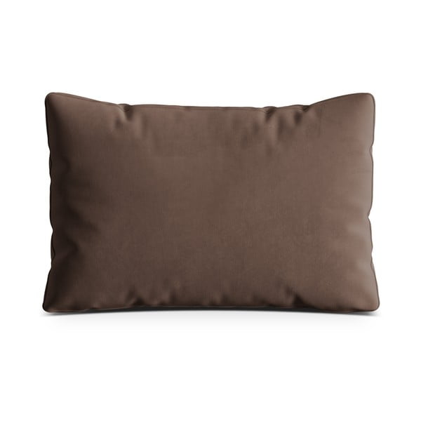 Кафява кадифена възглавница за диван Kemi – Cosmopolitan Design