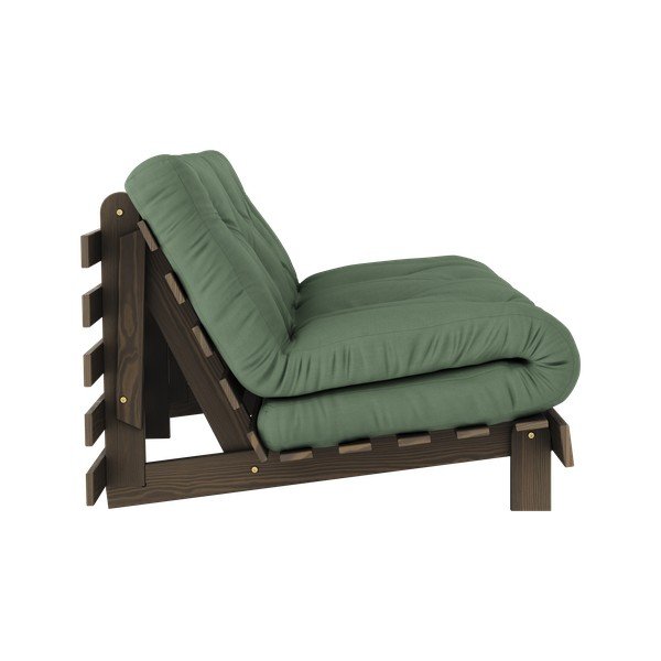 Зелен разтегателен диван 160 cm Roots - Karup Design-image-4