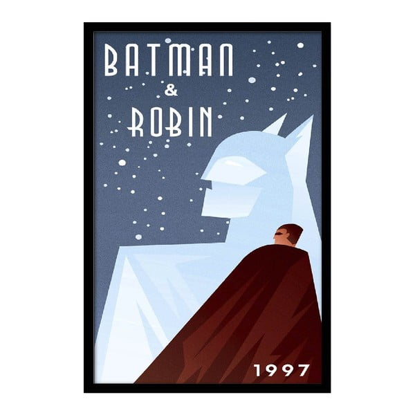Plakát Batman & Robin, 35x30 cm