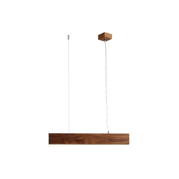 Висяща лампа от орехово дърво Форма по поръчка Line Plus M Woody - CustomForm-image-1
