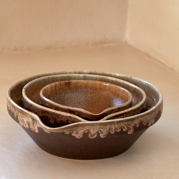Тъмнокафява глинена купа Poterie – Casafina-image-3