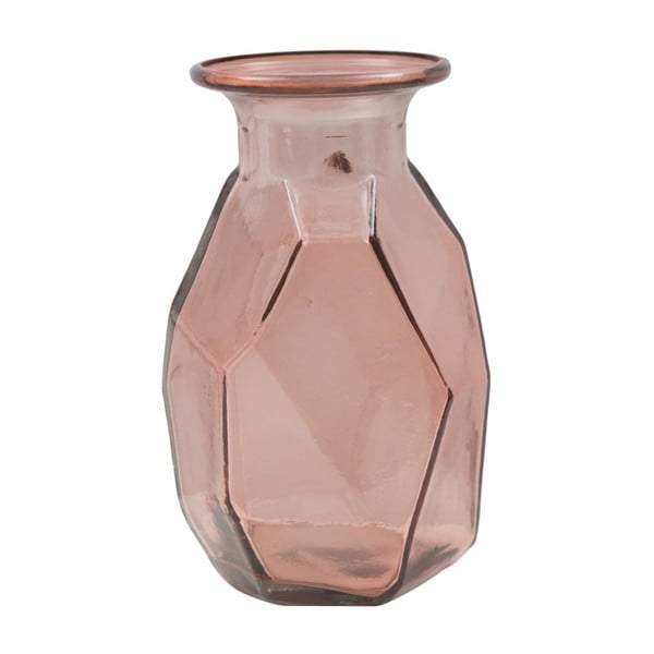 Розова ваза от рециклирано стъкло Ambra, ⌀ 9 cm - Mauro Ferretti