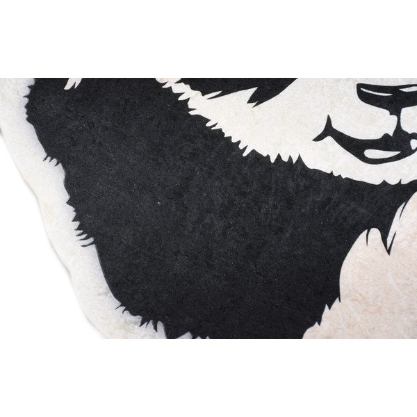 Черно-бял детски килим ø 120 cm Cuddly Panda – Vitaus-image-2