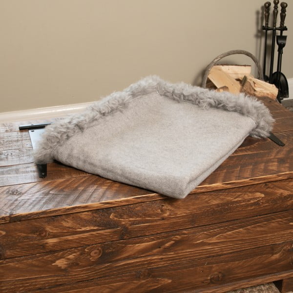 Одеяло от вълна и кожа 140x180 cm - Native Natural-image-2