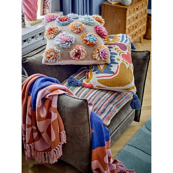 Декоративна възглавница със смес от вълна 50x50 cm Somma – Bloomingville-image-3