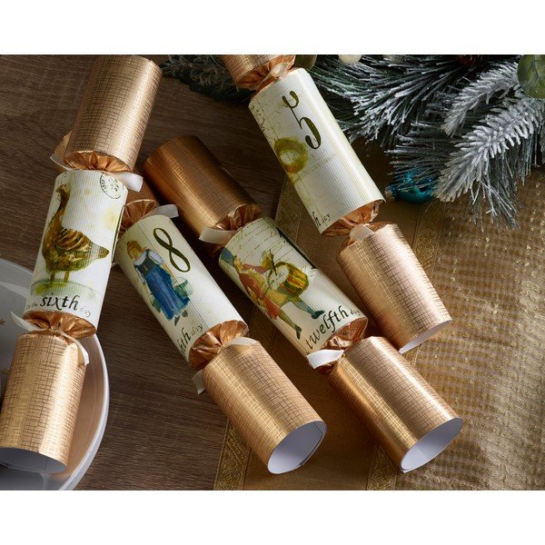 Коледни крекери в комплект от 12 броя 12 Days of Christmas - Robin Reed-image-1