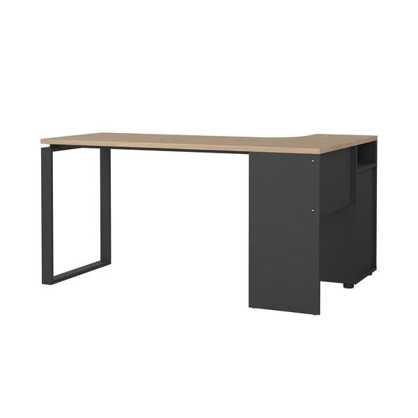 Работна маса с дъбов плот 100x150 cm Sign - Tvilum-image-2