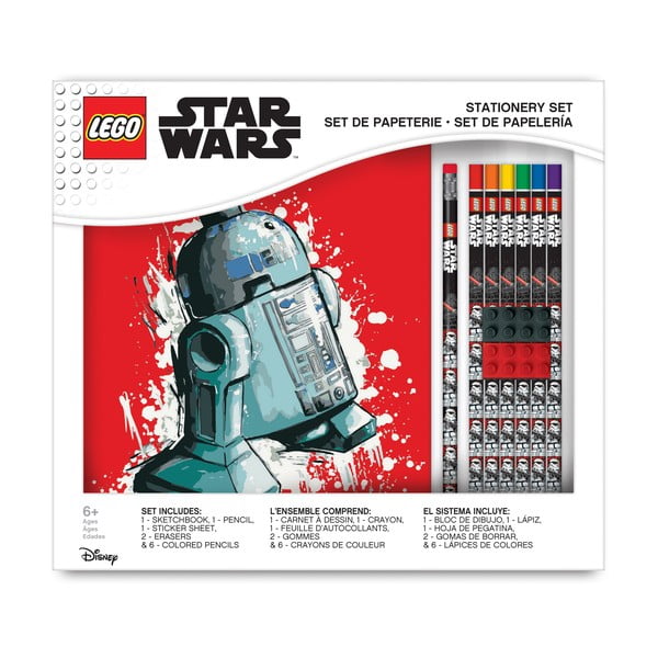 Комплект тетрадки и канцеларски материали Star Wars - LEGO®