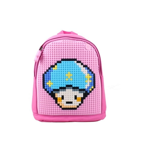 Детска раница Pixelbag розова/розова - Pixel bags