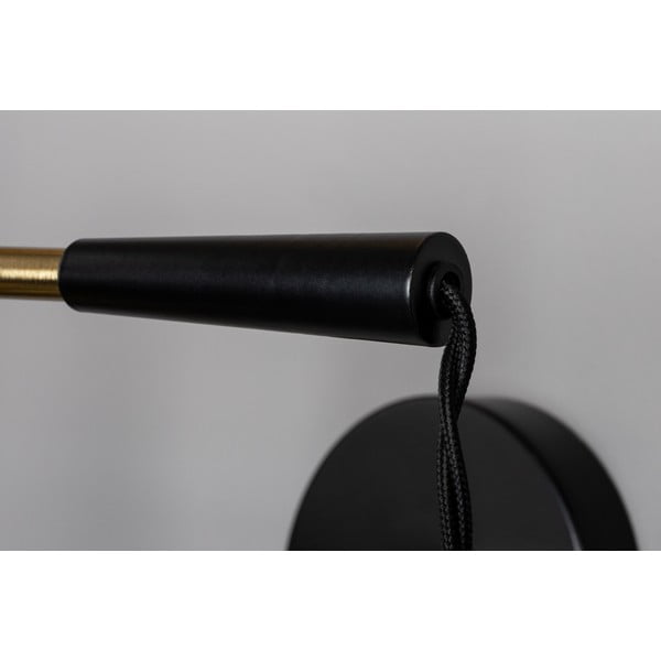 Стенна лампа в черно и златисто Penelope – Dutchbone-image-3