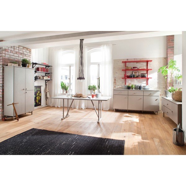 Червен стенен рафт Grain - Tenzo-image-1