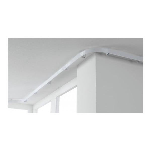 Пластмасова релса за завеси 350 cm Flexline - Gardinia-image-2