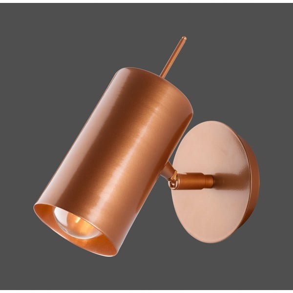 Стенна лампа в меден цвят, височина 16 cm Geo - Squid Lighting-image-1