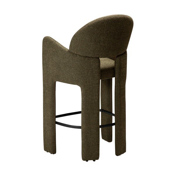 Бар стол в цвят каки (височина на седалката 68,5 cm) Aole – DAN-FORM Denmark-image-4