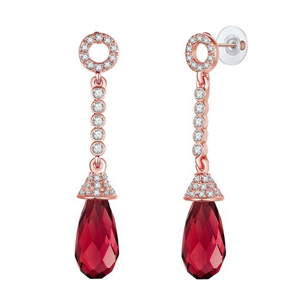 Náušnice se Swarovski Elements St. Francis Crystals-image-2