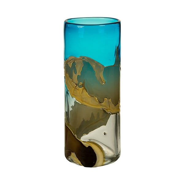 Ръчно изработена кристална ваза Kris, височина 35 cm - Santiago Pons