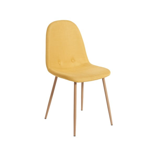 Комплект от 2 жълти трапезни стола Lissy - Bonami Essentials
