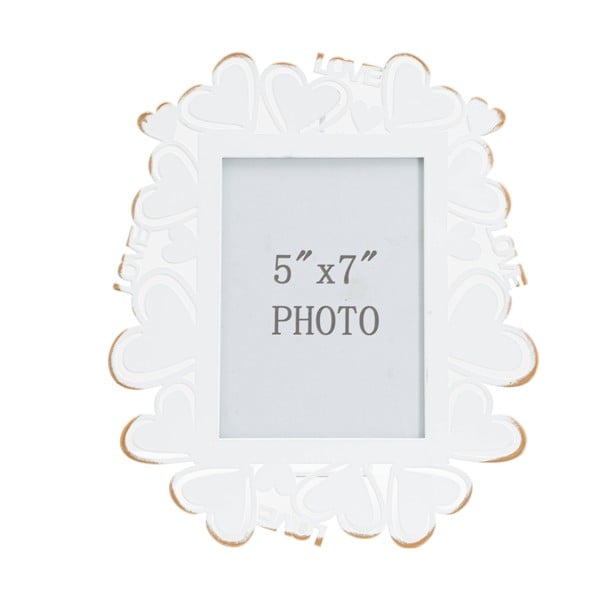 Бяла метална рамка за снимки , 25 x 27,7 cm - Mauro Ferretti