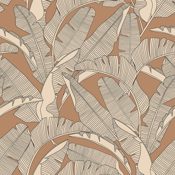 Тапет 100x280 cm Palm Leaves – Dekornik