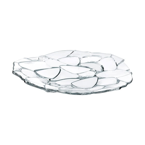 Кристална стъклена табла за сервиране Charger Plate, ⌀ 32 cm Petals - Nachtmann