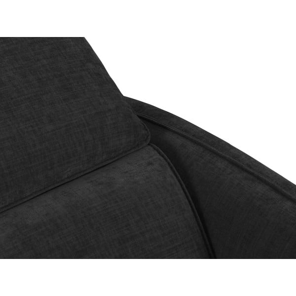 Черен диван 103 см Hubble - Windsor & Co Sofas-image-1