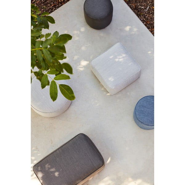 Тъмносива градинска табуретка - Diphano-image-1