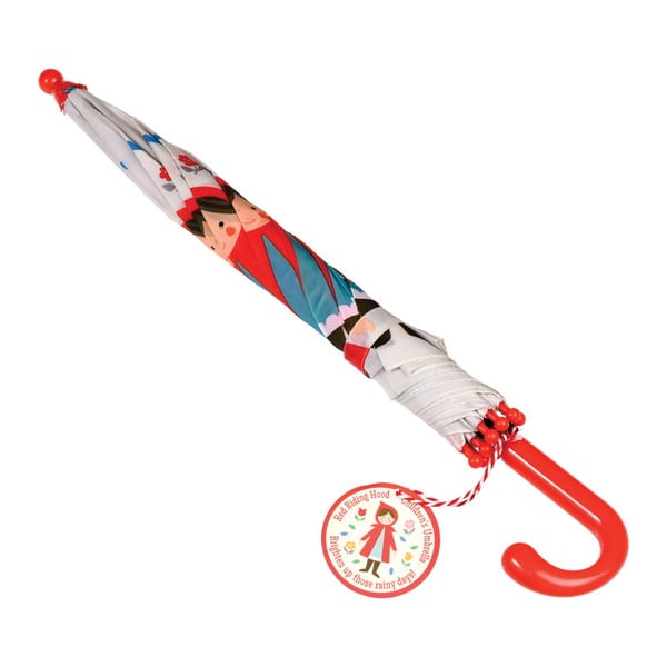 Детски чадър с мотив "Червената шапчица Red Riding Hood - Rex London-image-2