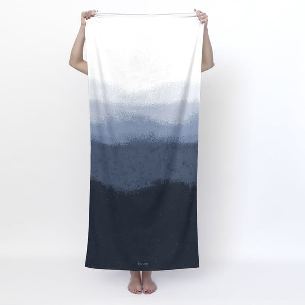 Бяло-синя кърпа 70x150 cm Nightfall - Blanc