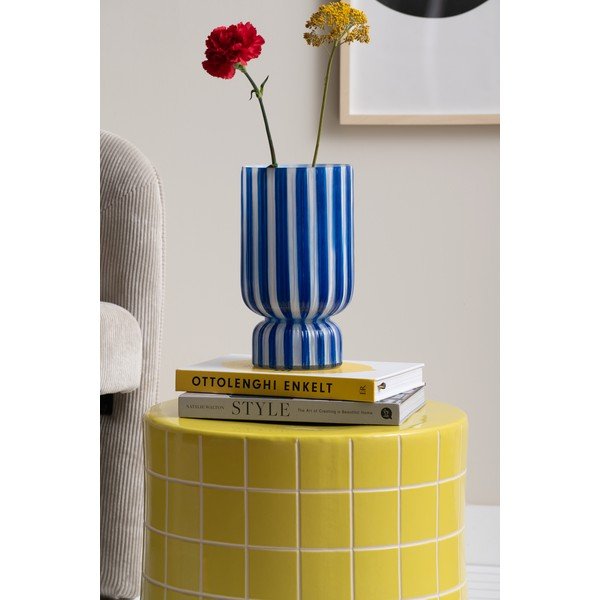 Керамична кръгла странична масичка ø 42 cm Retro Tiles – Leitmotiv-image-2