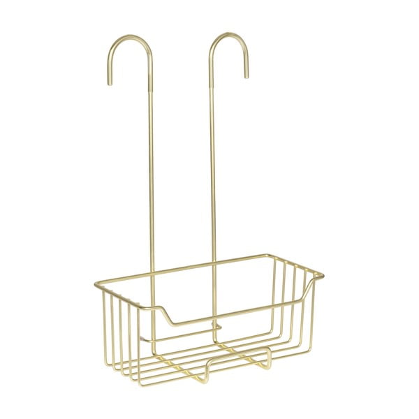 Висящ рафт за баня от неръждаема стомана златен Milo – Wenko-image-4