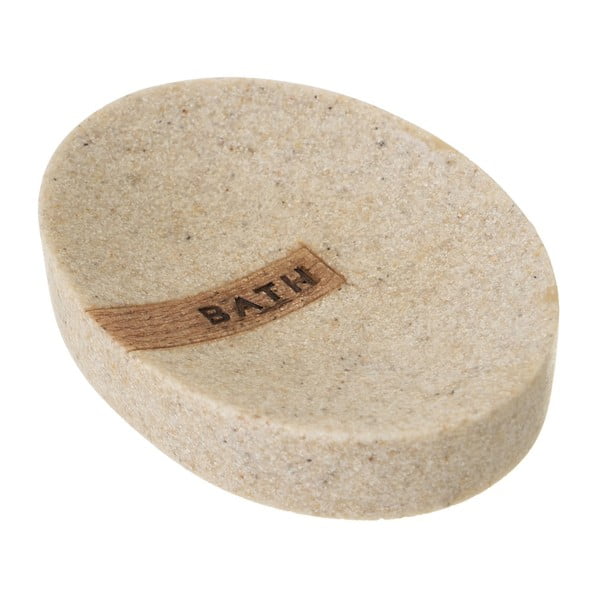 Комплект бежови аксесоари за баня - Casa Selección-image-1