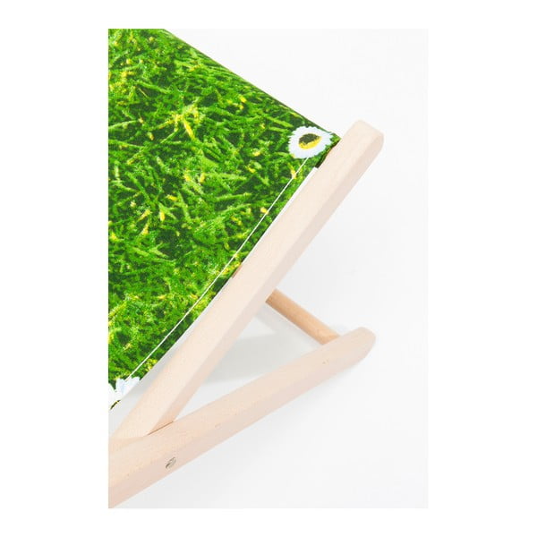 Zelené  lehátko Kare Design Meadow-image-3