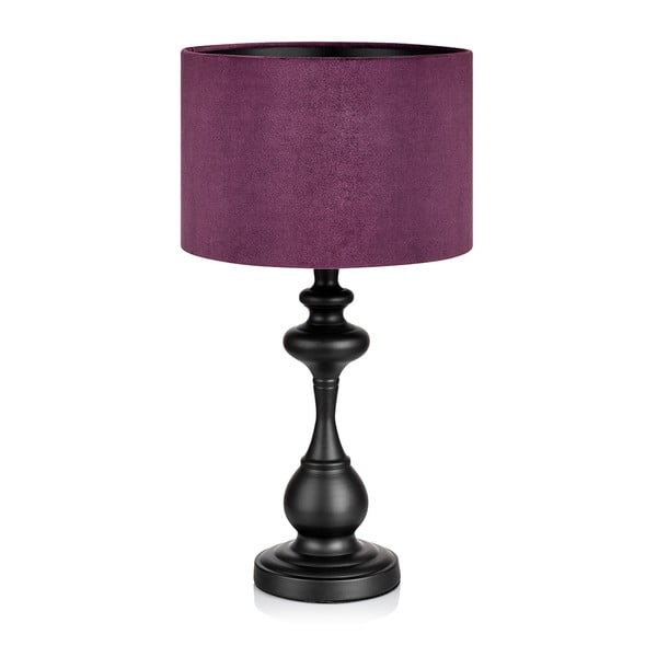 Черна и лилава настолна лампа Connor - Markslöjd