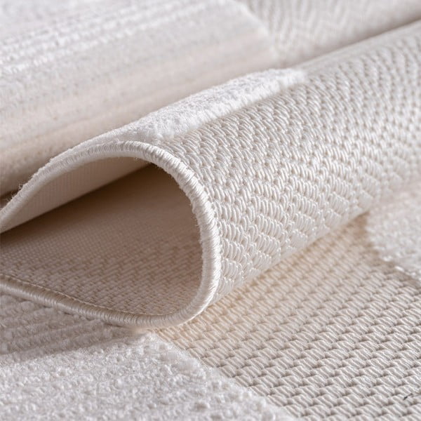 Кремава пътека за открито и закрито 80x150 cm Doha 1651 Cream – Ayyildiz Carpets-image-2