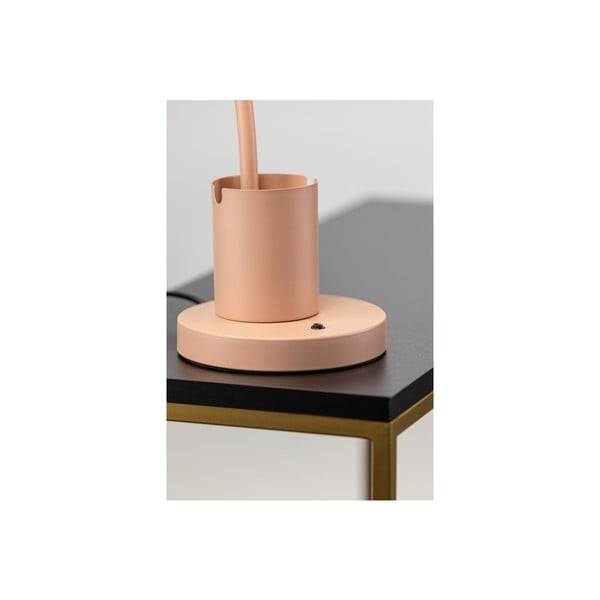 Светлосиньо-розова настолна лампа с метален абажур (височина 50 см) Mouse - GTV-image-3