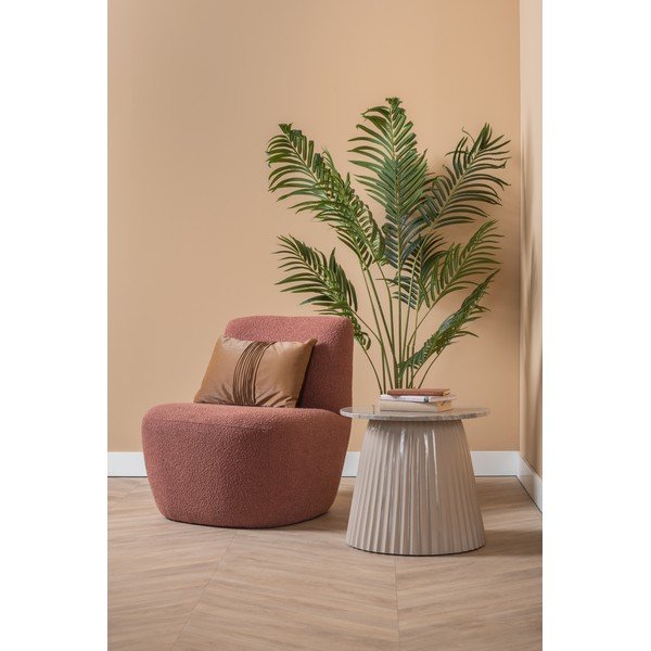 Розово кресло от плат букле Ada – Leitmotiv-image-1