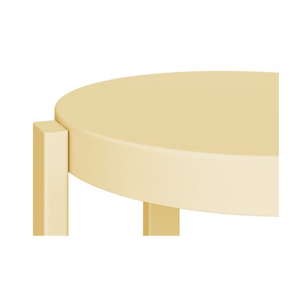 Жълт стоманен стол Doon – noo.ma-image-2