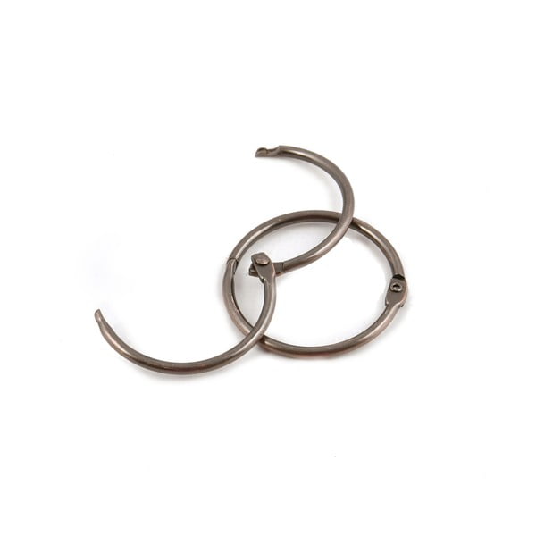 Пръстени за душ завеси в комплект от 12 бр. в меден цвят Ringo Small – Spirella-image-4