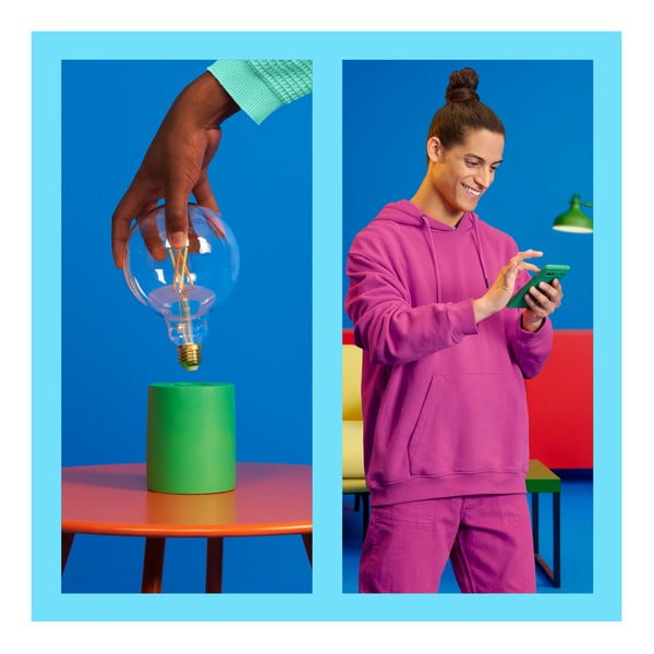 Smart крушка с нажежаема жичка  E27, 6 W – WiZ-image-1