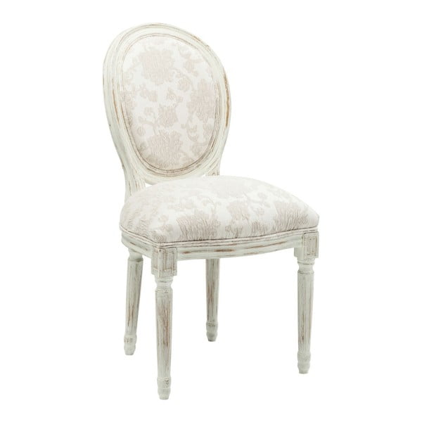 Bílá jídelní židle Kare Design Louis Romance