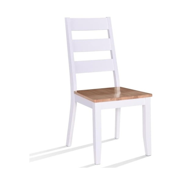Стол от бял дървен фурнир Rona - VIDA Living