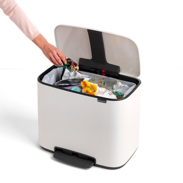 Бяло кошче за отпадъци , 36 л - Brabantia-image-1